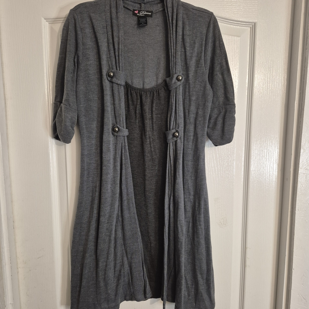 Delirious Heather Gray Knitwear
